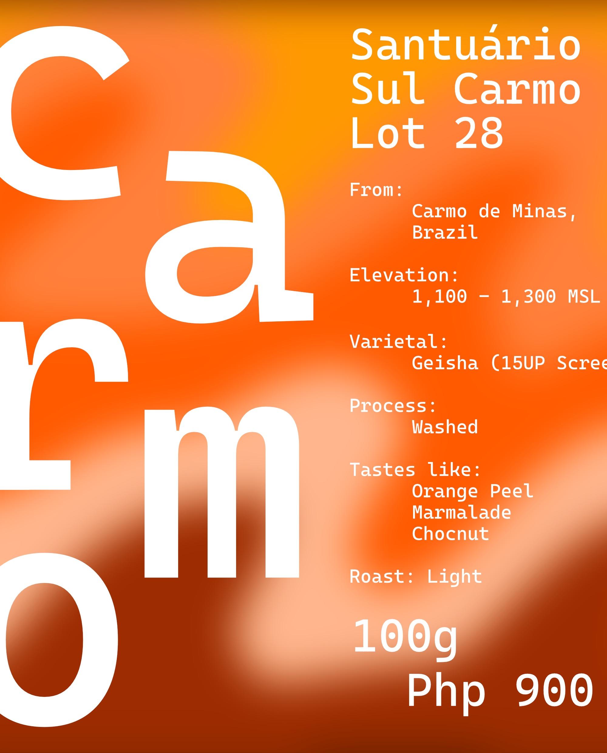 Santuario Sul Carmo Lot 28