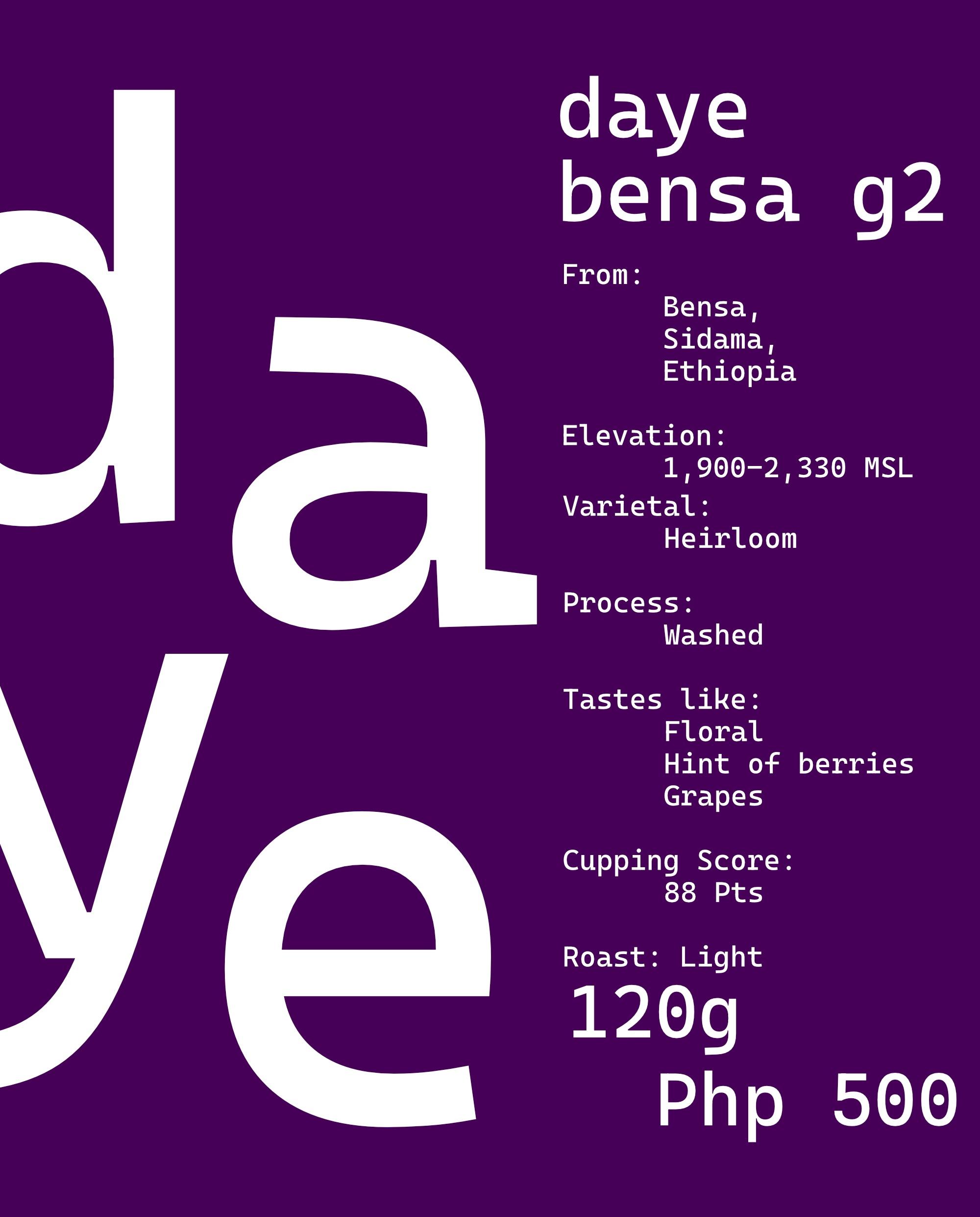 Daye Bensa Sidama Grade 2