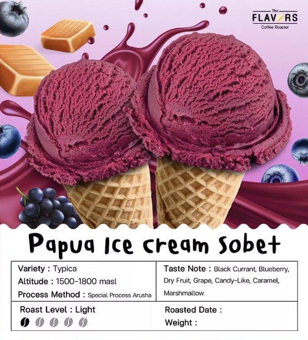Papua Ice Cream Sorbet