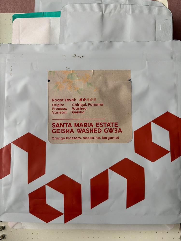 Santa Maria Estate Geisha Washed GW3A